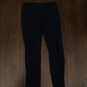 Athleta Girl “Stash Your Treasures Tight” Navy leggings